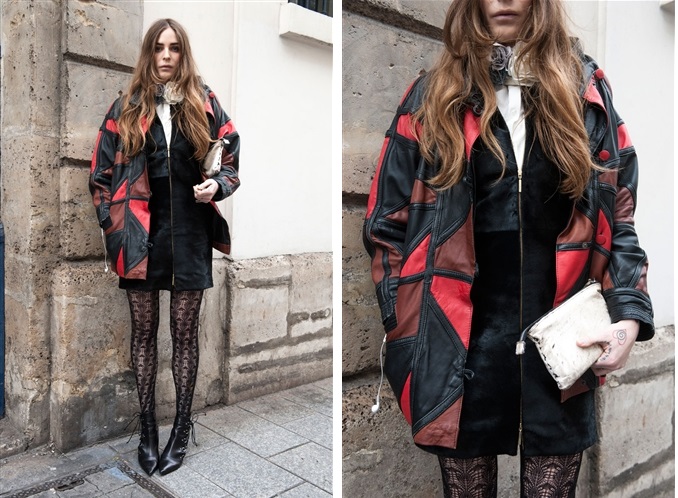 Street Style - Paris Fashion Week AW14 - Catwalk Yourself