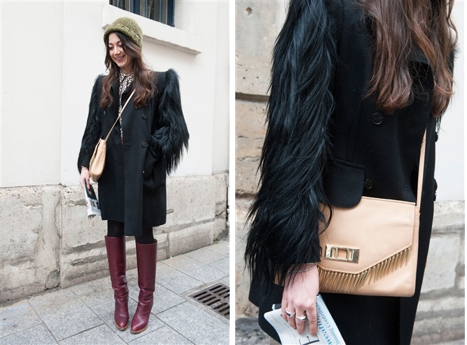 Street Style - Paris Fashion Week AW14 - Catwalk Yourself