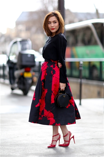 Street Style - Paris Fashion Week AW14 - Catwalk Yourself