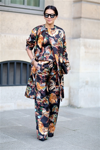 Street Style - Paris Fashion Week AW14 - Catwalk Yourself