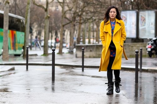 Street Style - Paris Fashion Week AW14 - Catwalk Yourself