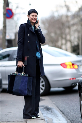 Street Style - Paris Fashion Week AW14 - Catwalk Yourself