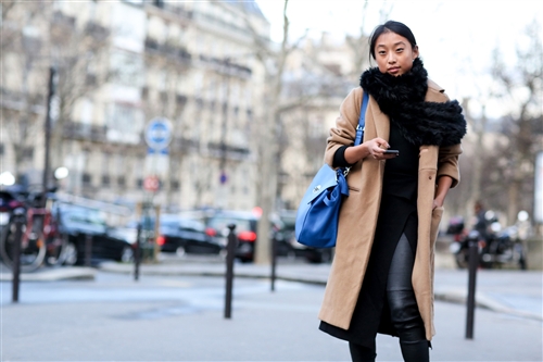 Street Style - Paris Fashion Week AW14 - Catwalk Yourself