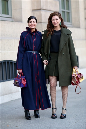 Street Style - Paris Fashion Week AW14 - Catwalk Yourself