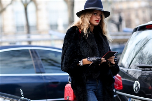 Street Style - Paris Fashion Week AW14 - Catwalk Yourself