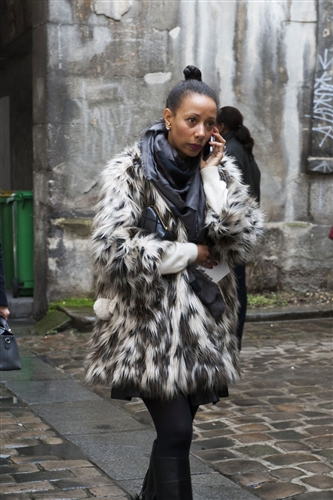 Street Style - Paris Fashion Week AW14 - Catwalk Yourself