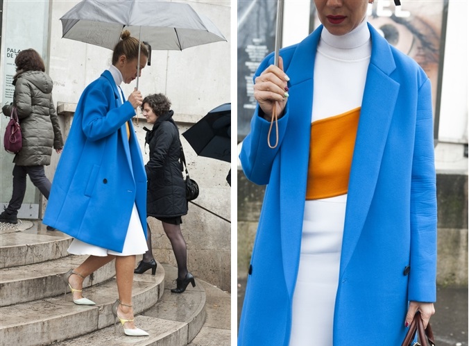 Street Style - Paris Fashion Week AW14 - Catwalk Yourself