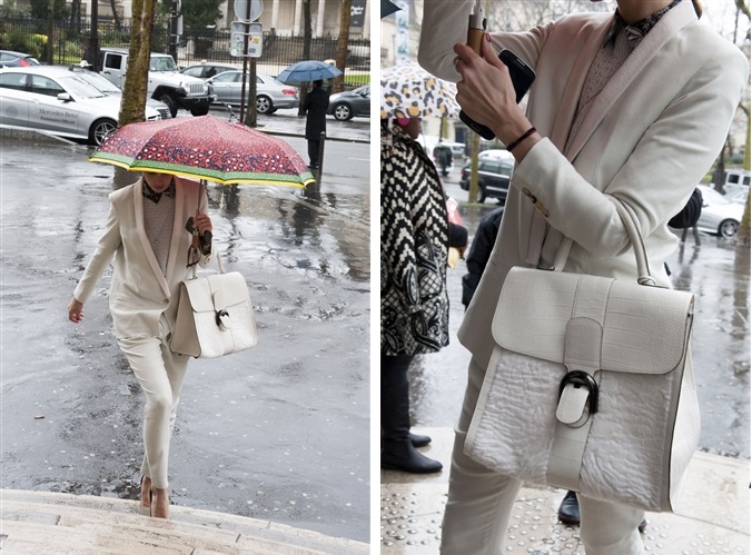 Street Style - Paris Fashion Week AW14 - Catwalk Yourself