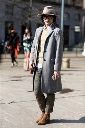 Street Style- AW14 MFW - Catwalk Yourself