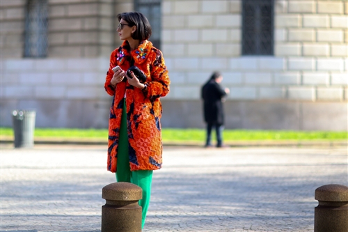 Street Style- AW14 MFW - Catwalk Yourself