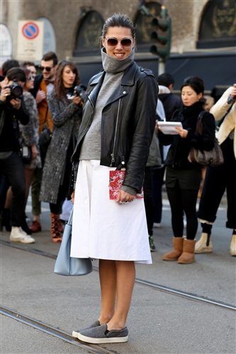 Street Style - Milan Fashion Week AW14 - Catwalk Yourself