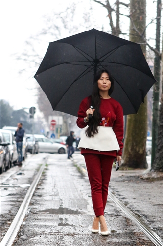 Street Style- AW14 MFW - Catwalk Yourself