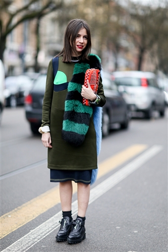 Street Style- AW14 MFW - Catwalk Yourself