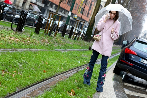 Street Style- AW14 MFW - Catwalk Yourself