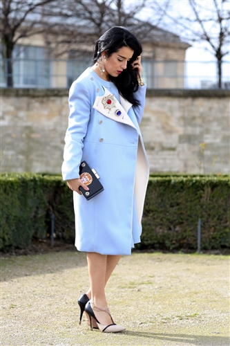 Street Style - Paris Fashion Week AW14 - Catwalk Yourself