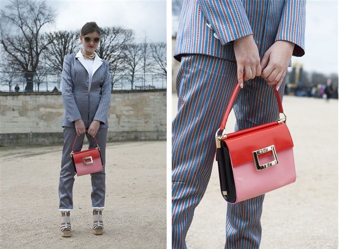 Street Style - Paris Fashion Week AW14 - Catwalk Yourself