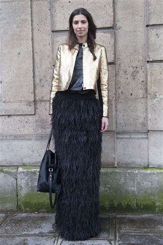 Street Style - Paris Fashion Week AW14 - Catwalk Yourself