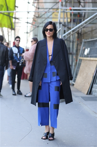 Street Style - Paris Fashion Week AW14 - Catwalk Yourself