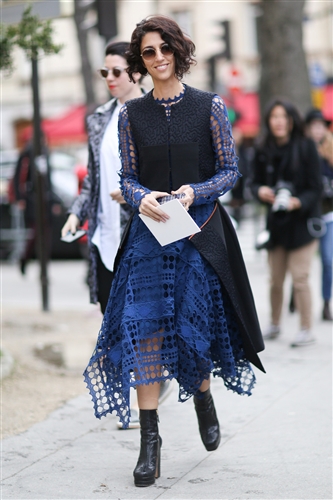 Street Style - Paris Fashion Week AW14 - Catwalk Yourself