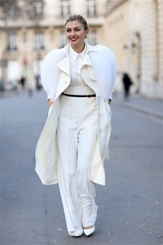 Street Style - Paris Fashion Week AW14 - Catwalk Yourself