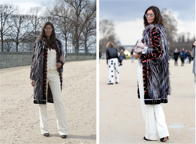 Street Style - Paris Fashion Week AW14 - Catwalk Yourself