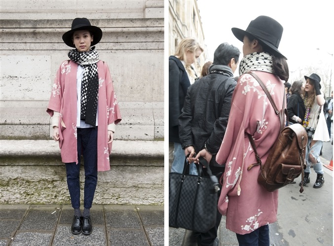 Street Style - Paris Fashion Week AW14 - Catwalk Yourself