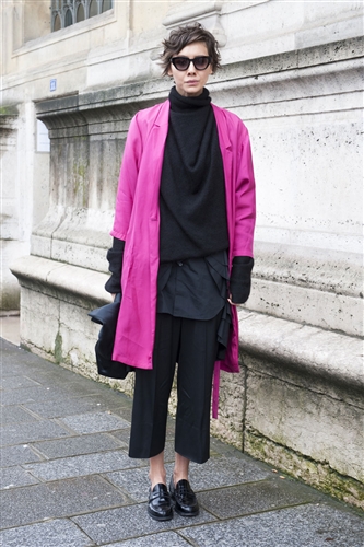 Street Style - Paris Fashion Week AW14 - Catwalk Yourself