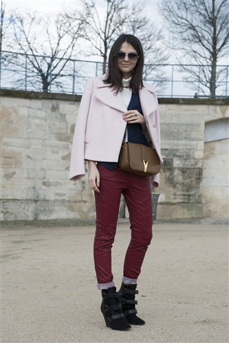 Street Style - Paris Fashion Week AW14 - Catwalk Yourself