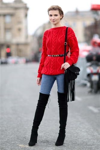 Street Style - Paris Fashion Week AW14 - Catwalk Yourself