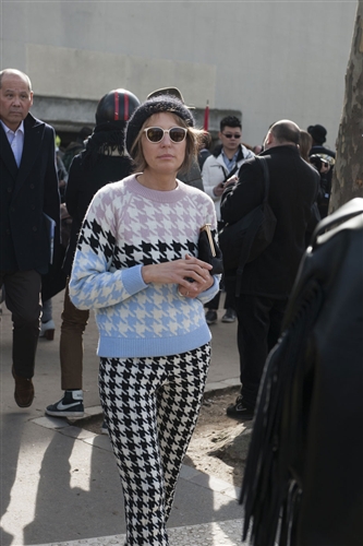 Street Style - Paris Fashion Week AW14 - Catwalk Yourself