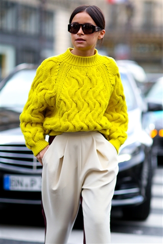 Street Style - Paris Fashion Week AW14 - Catwalk Yourself