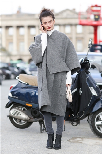 Street Style - Paris Fashion Week AW14 - Catwalk Yourself