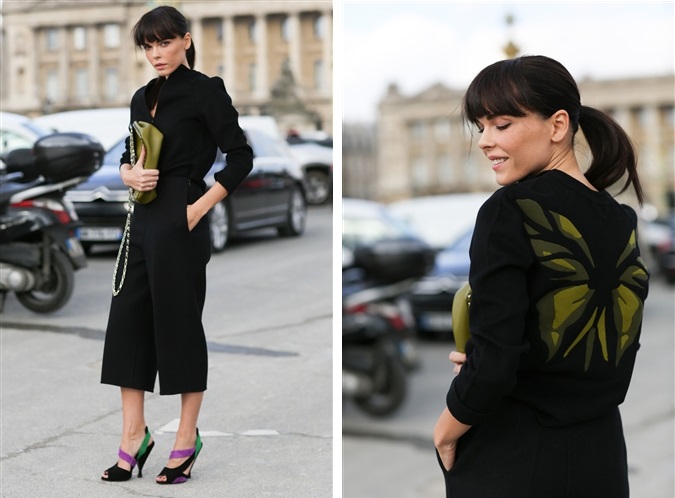 Street Style - Paris Fashion Week AW14 - Catwalk Yourself