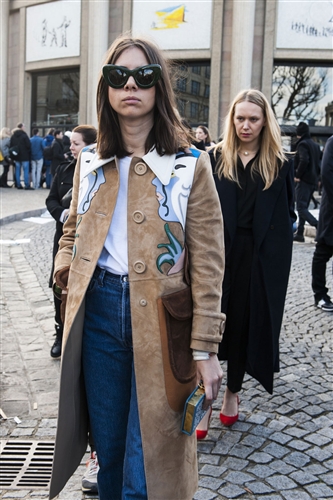 Street Style - Paris Fashion Week AW14 - Catwalk Yourself