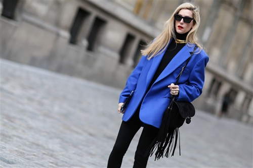 Street Style - Paris Fashion Week AW14 - Catwalk Yourself