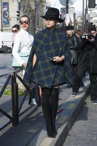 Street Style - Paris Fashion Week AW14 - Catwalk Yourself