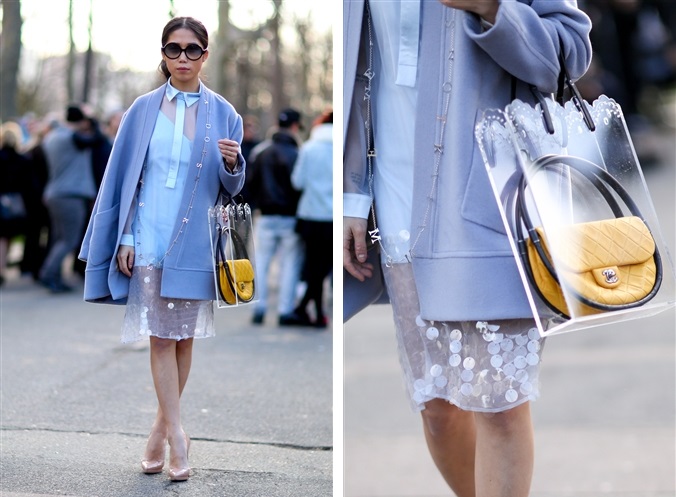 Street Style - Paris Fashion Week AW14 - Catwalk Yourself