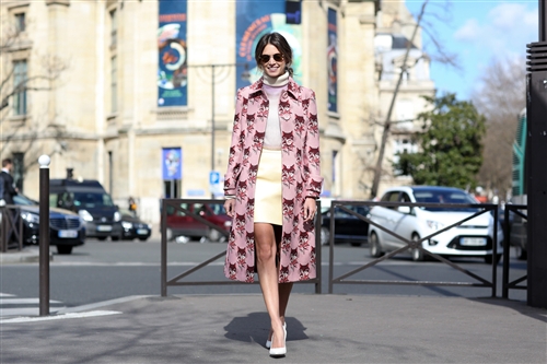 Street Style - Paris Fashion Week AW14 - Catwalk Yourself