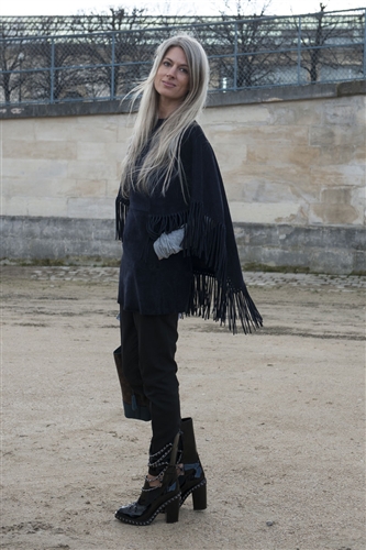 Street Style - Paris Fashion Week AW14 - Catwalk Yourself