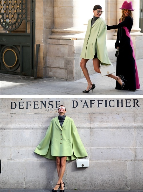 Street Style - Paris Fashion Week AW14 - Catwalk Yourself