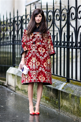 Street Style - Paris Fashion Week AW14 - Catwalk Yourself