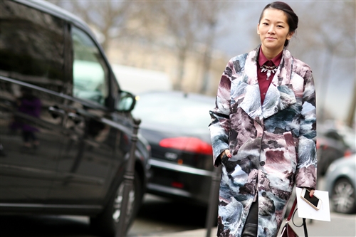 Street Style - Paris Fashion Week AW14 - Catwalk Yourself