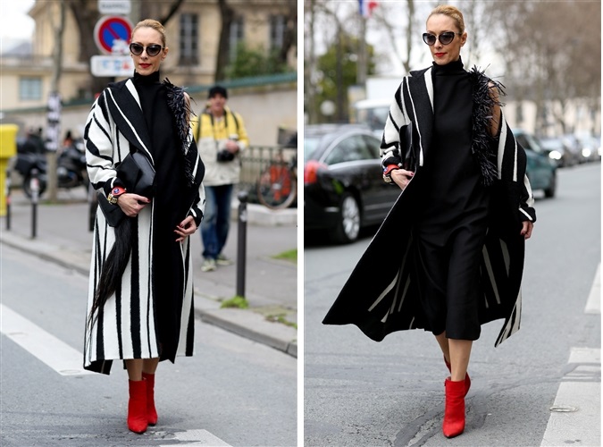 Street Style - Paris Fashion Week AW14 - Catwalk Yourself