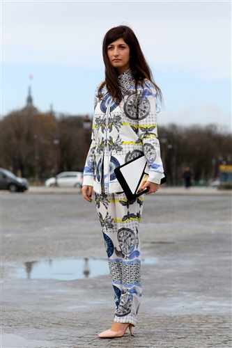 Street Style - Paris Fashion Week AW14 - Catwalk Yourself