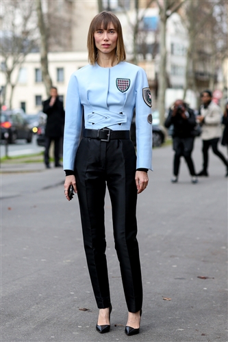 Street Style - Paris Fashion Week AW14 - Catwalk Yourself