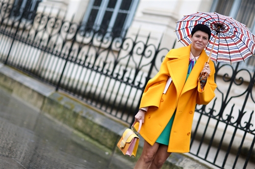 Street Style - Paris Fashion Week AW14 - Catwalk Yourself