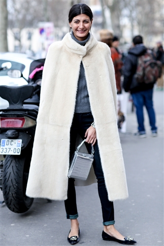 Street Style - Paris Fashion Week AW14 - Catwalk Yourself