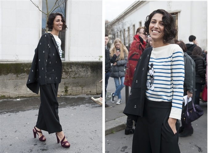 Street Style - Paris Fashion Week AW14 - Catwalk Yourself