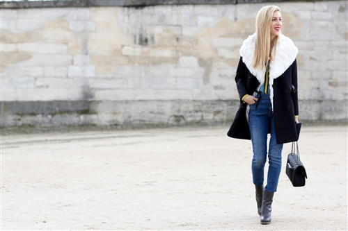 Street Style - Paris Fashion Week AW14 - Catwalk Yourself